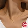 S925 Sterling Silver V-Shaped Diamond Versatile Fashion Collarbone Chain Necklace Women'S Y-Shaped Necklace