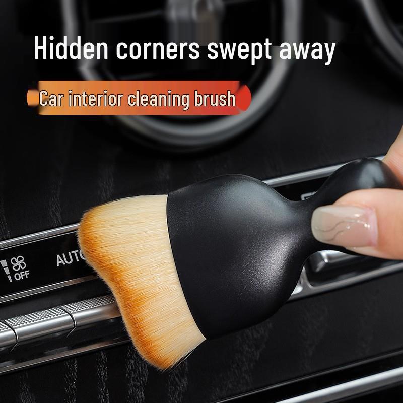 Car Interior Air Vent Cleaning Brush - Fluff and Crevice Tool