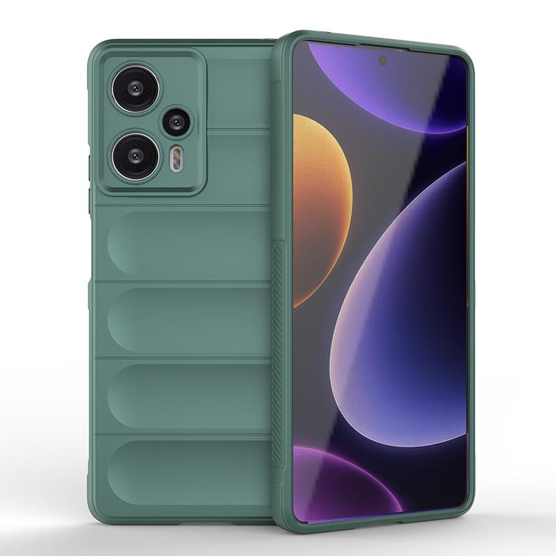 Для Poco F5 Чехол Чехол Poco F5 Capas Новый Бронированный Противоударный Резиновый Бампер для Телефона Мягкий ТПУ Для Чехлов Xiaomi Poco F 5 F5 Чехол