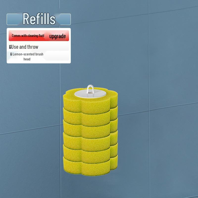 Настенная одноразовая туалетная щетка и сменная головка