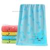 1pc Soft Children Baby Towel Washcloth Bathing Feeding Cartoon Cat Cotton Towel for Newborn Infant Handkerchief Shower Cloth