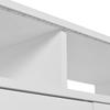Sideboard with LED, White High Gloss, TV Cabinet, Highboard, Buffet Cabinet for Dining Room