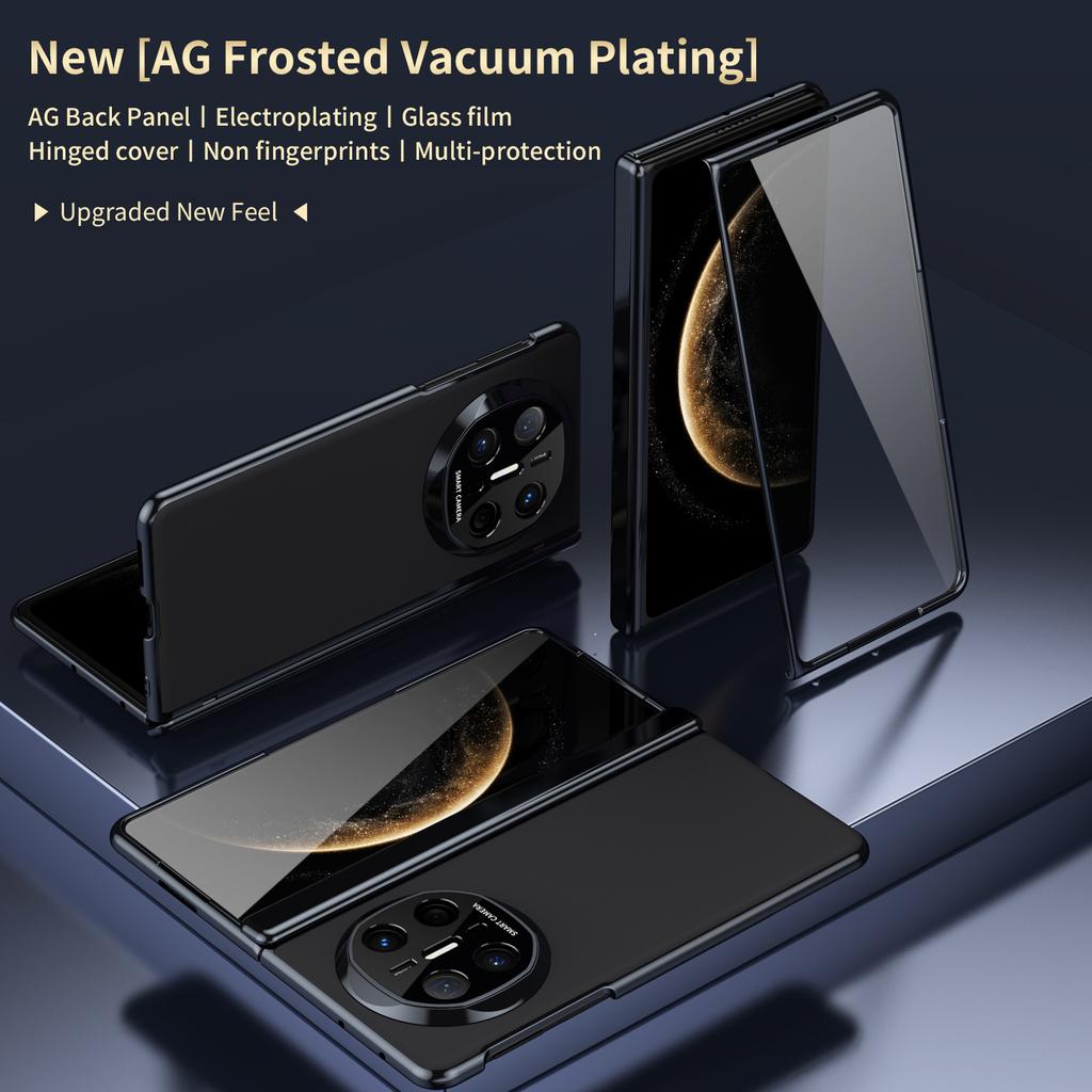 Для Huawei Mate X6 AG Матовое Вакуумное Покрытие Шарнир Полностью Защитное Стекло Передняя Пленка Ударопрочный Чехол для Телефона