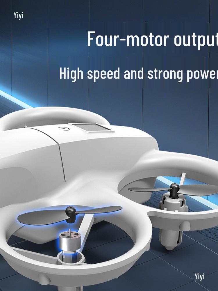 JJRC Four-Axis Drone with Obstacle Avoidance, Optical Flow, LED Lights, and Protective Cage for Aerial Photography
