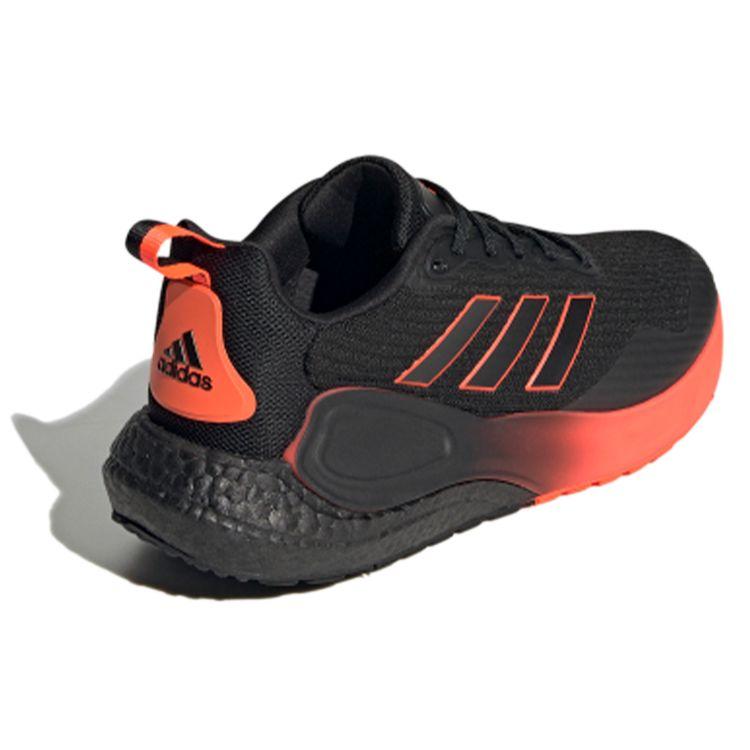 adidas Alphalava Удобная дышащая ткань для занятий спортом на открытом воздухе Низкие марафонки Унисекс Кроссовки для бега Черный Красный H05040