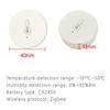 Tuya Zigbee Temperature Humidity Sensor App Control Indoor Thermometer Monitor Home Automation Works With Alexa Google Assistant