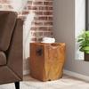 VidaXL Solid Teak Stool Footrest Side Table Coffee Table Living Room 243469