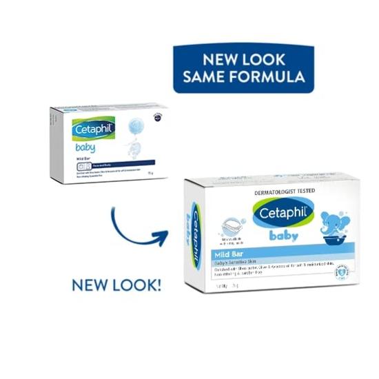 Cetaphil Детское мягкое мыло для лица и тела-упаковка из 4 штук, 75г*4