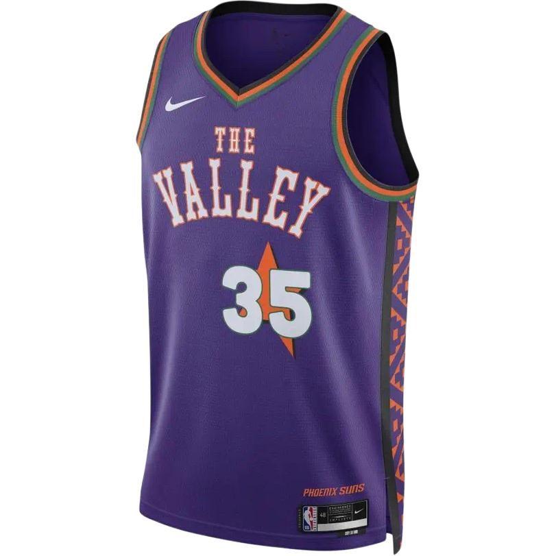 Nike Кевин Дюрант Финикс Санз 2024/25 Городская версия Мужская майка Nike Dri-FIT NBA Swingman FQ4356-507