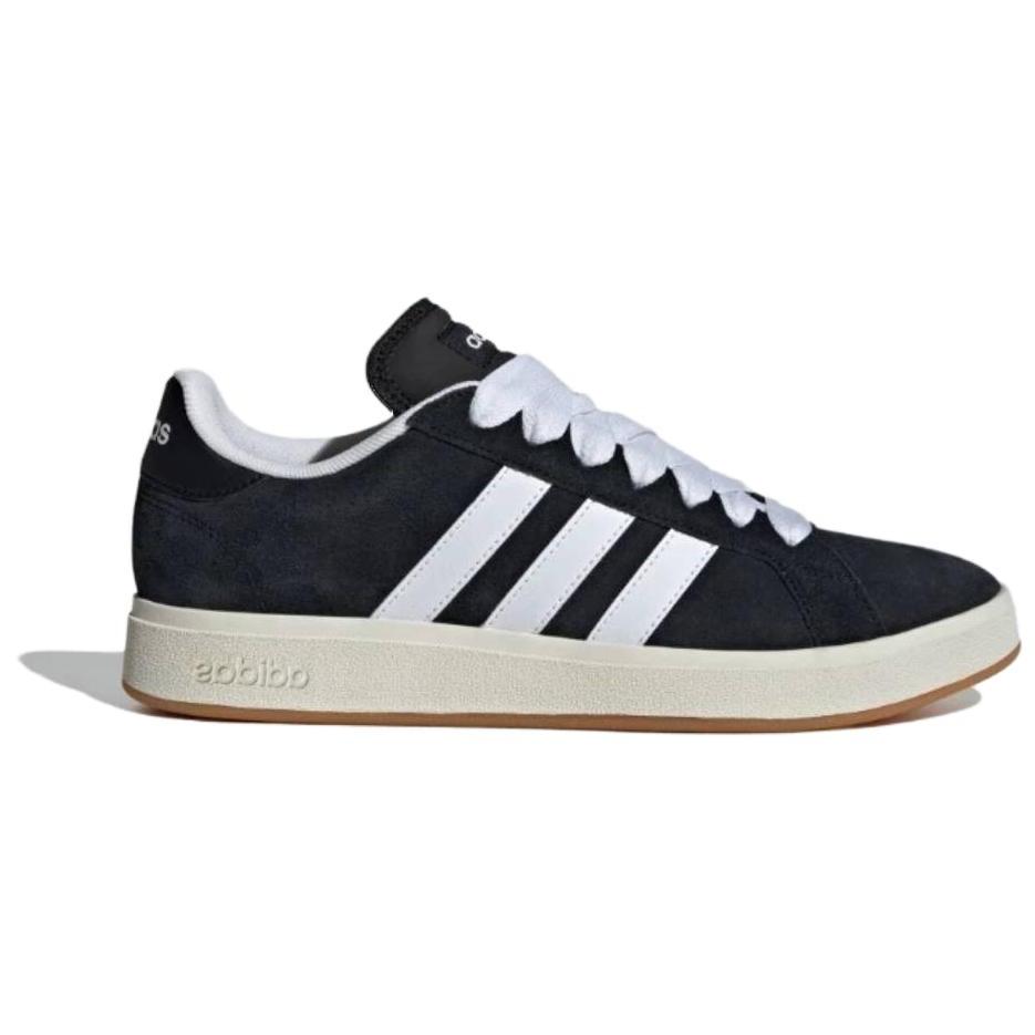 Adidas Grand Court Base Low Top Sneakers Unisex Sneakers Black White IH6184