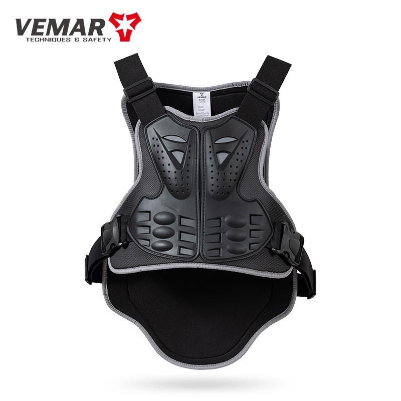Kids Off-Road Motorcycle Armor Jacket Boys Girls Cycling Protection Gear Chest Back Shoulder Pad Suit