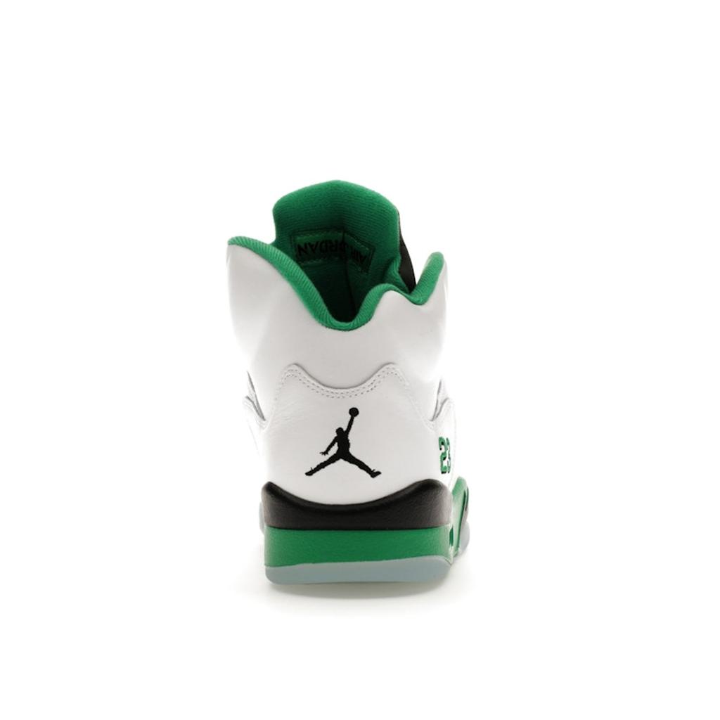 Air Jordan 5 Retro Lucky Green Женские кроссовки Белый Черный Ледяной Синий DD9336-103