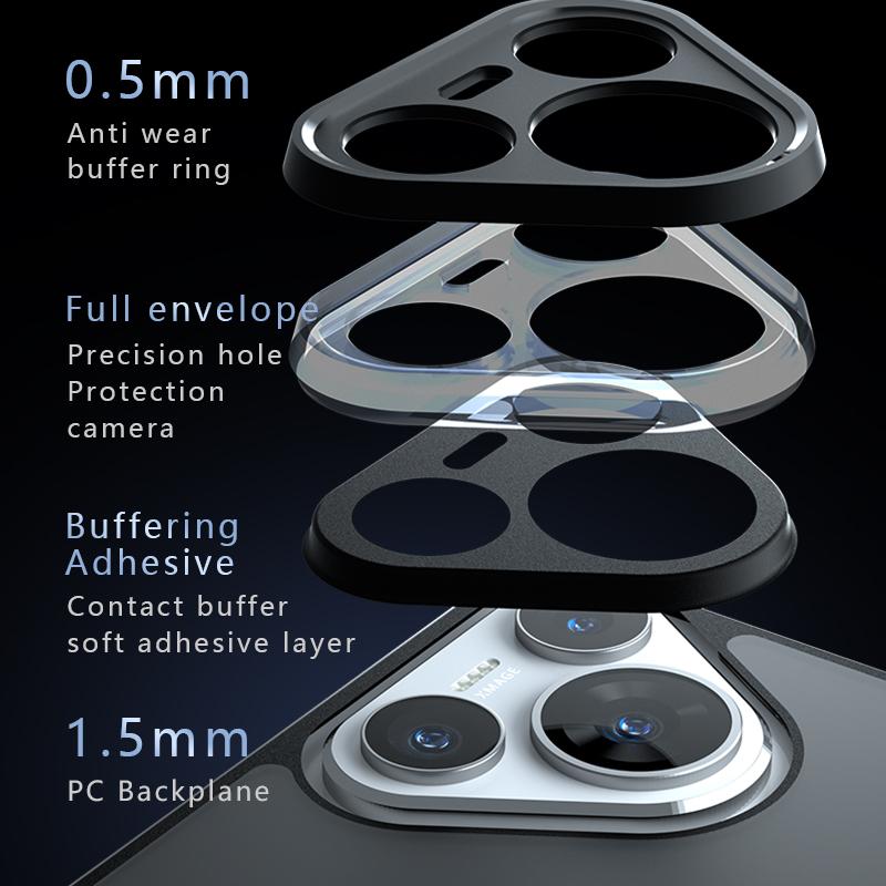 Для Huawei Pura 70 Pro Plus ультраматовый противоотпечаток пальца противоударный магнитный чехол из ТПУ с защитой от падения, не желтеющая задняя крышка, корпус