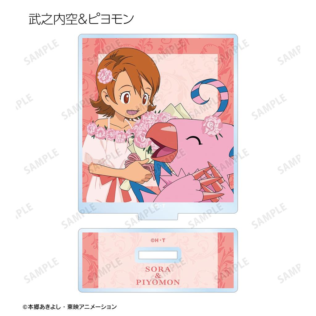 Digimon Adventure Оригинальная иллюстрация 25-я годовщина Торговая акриловая подставка colleize Официальные товары Официальная лицензия [Официальная] версия. (Единица/КОРОБКА)