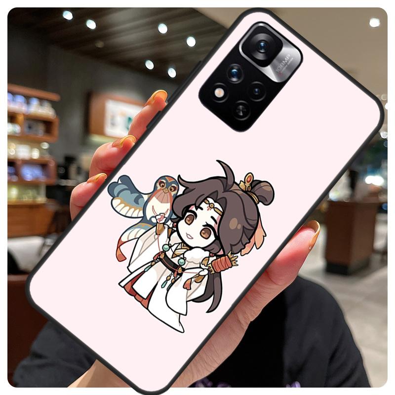 Tian Guan Ci Fu hua cheng xie lian Для чехла Redmi Note 11 Pro Для Redmi Note 12 8 9 10 Pro 8T 9S 10S 11S 12S 12C 9C 10C Coque