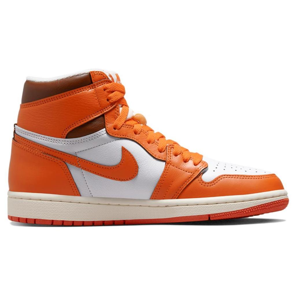 Женские кроссовки Air Jordan 1 High OG Starfish Orange White Cacao-Wow DO9369-101