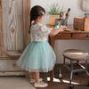 Платье принцессы для девочек – Мягкое платье из тюля для вечеринки Платье-пачка для малышей Детский наряд в цветочном и винтажном стиле