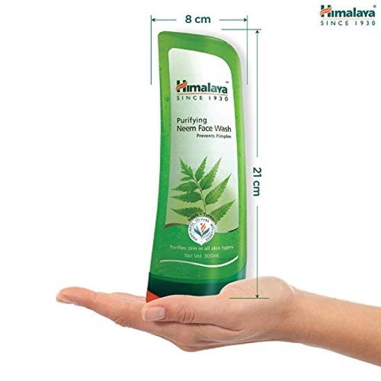 Himalaya Очищающее средство для умывания лица с экстрактом нима от Herbals, 300 мл