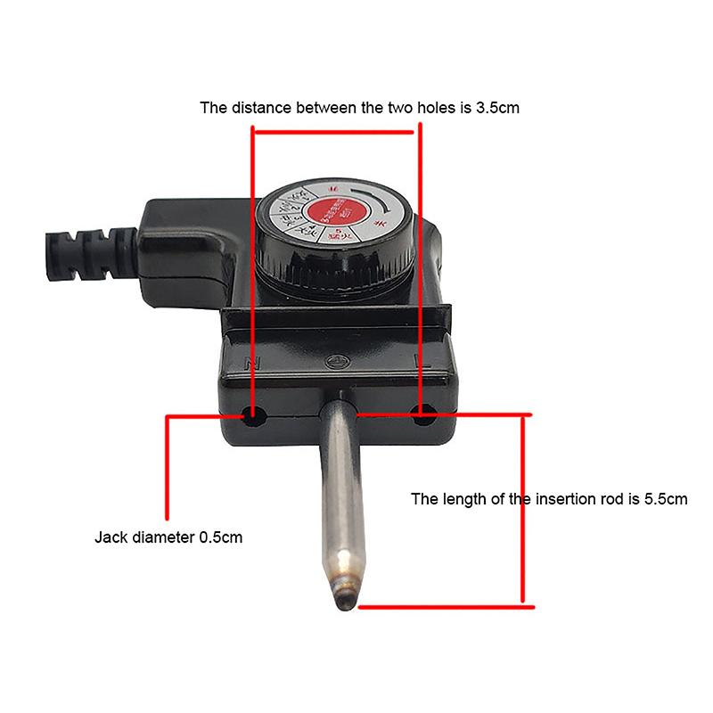 Электрический нагревательный горшок с термостатом, регулируемым контролем температуры и шнуром питания