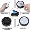 Magnetic Battery Operated LED Picture Light With Remote Dimmable Timer 3 Modes Art Display Lamp Black