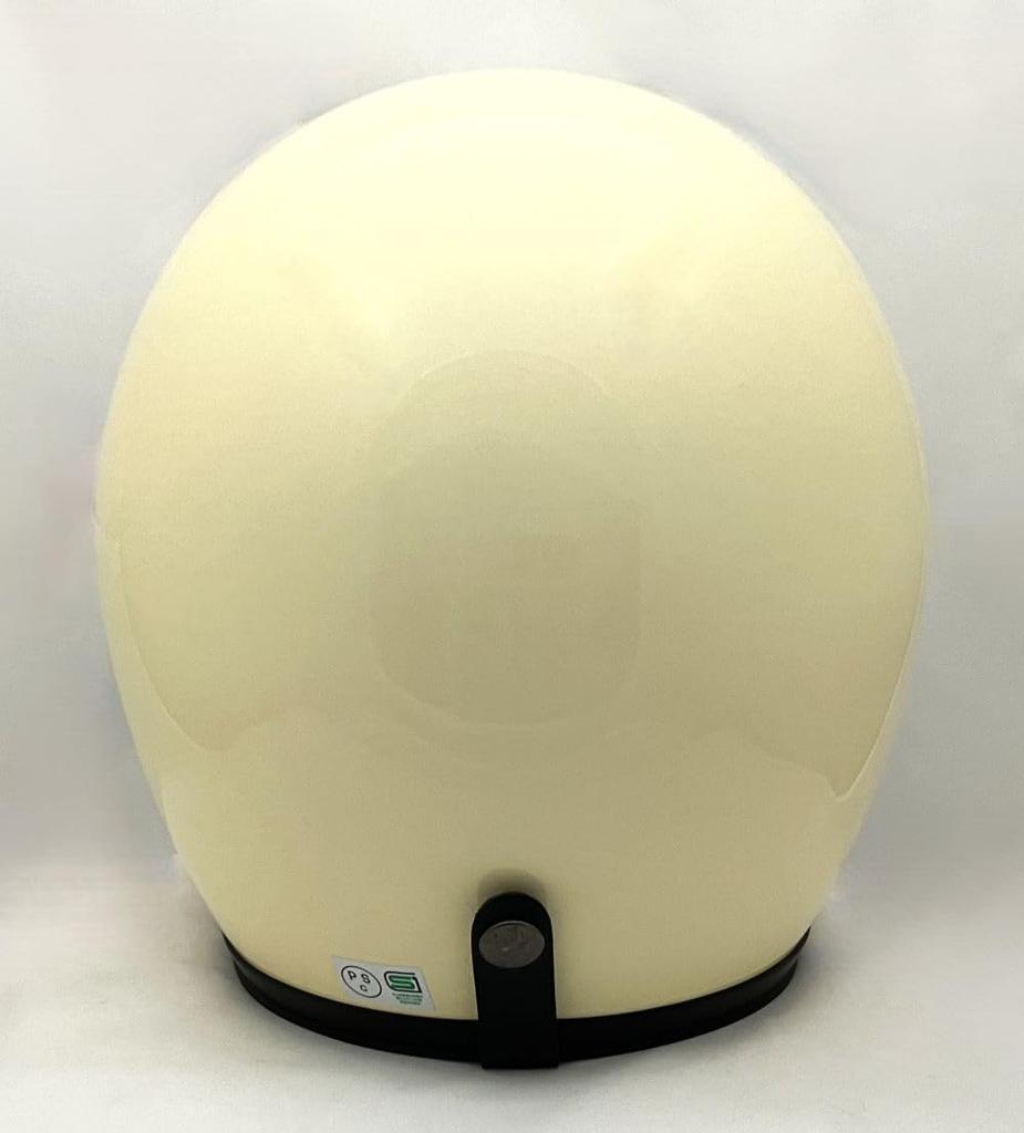 SUNUP Motorcycle Helmet L Size Jet-type SY-001 JET-D (Jet-D) (59-60cm) (Ivory)