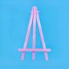 5Pcs Triangle Easel Mini Stand Kids Art Display Small Drawing Easel with Bright Colors 15.5cm Plastic Sketching Easel