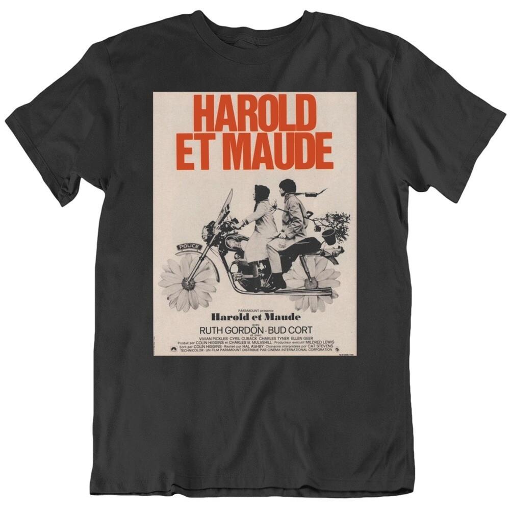 Harold And Maude French Movie Poster T Shirt Unisex T-Shirt
