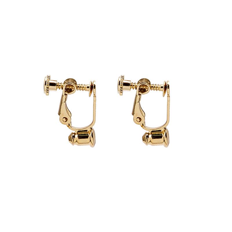 Конвертер для непроколотых ушей для сережек-гвоздиков и спиралей (1 пара)