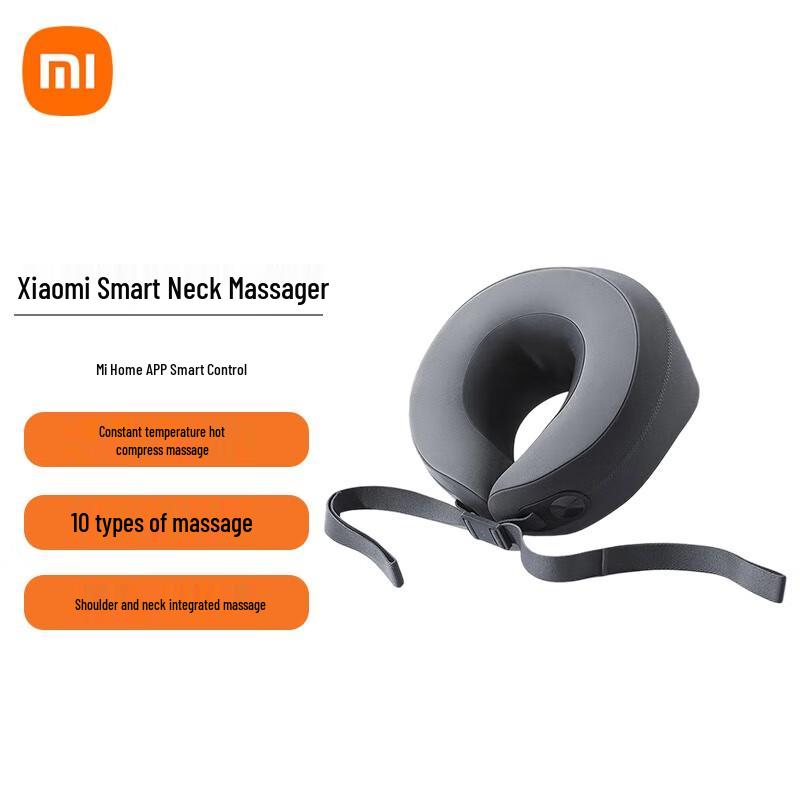 Умный массажер для шеи Xiaomi, китайская вилка (адаптер в комплекте)