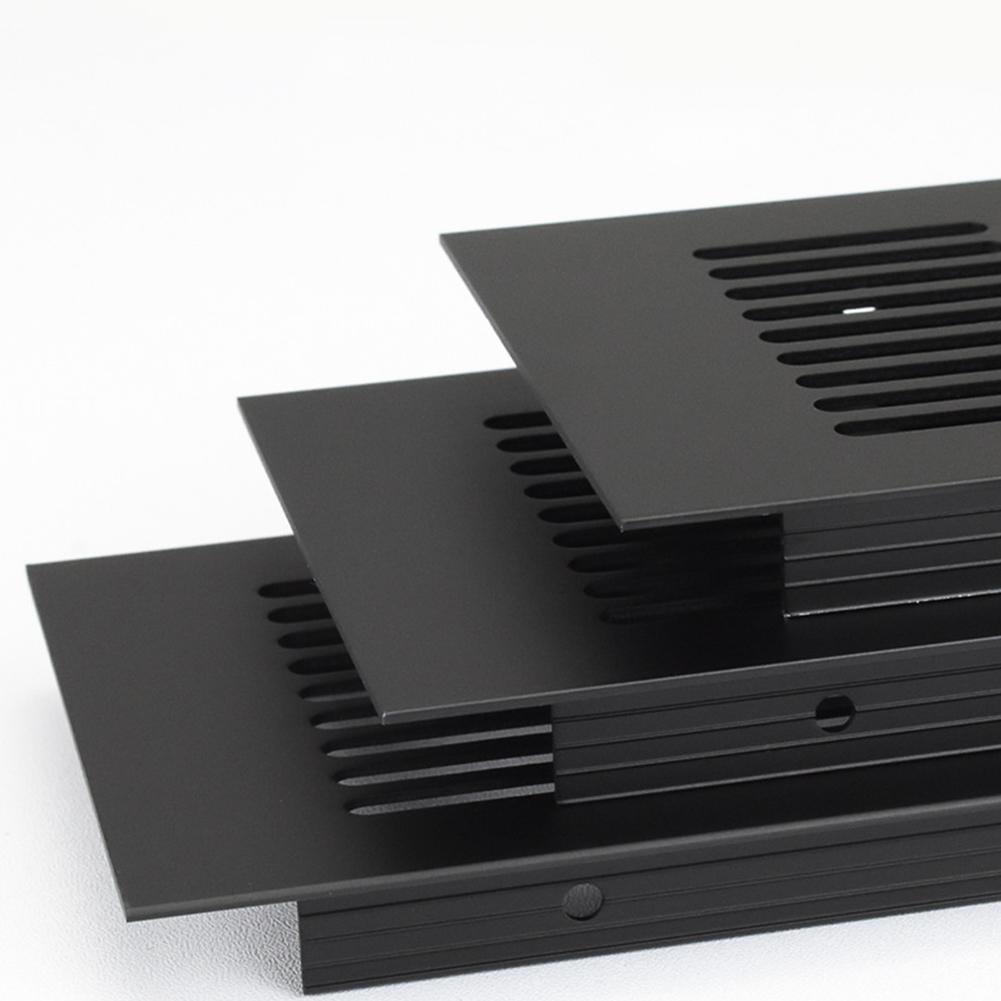 60 мм Широкие вентиляционные отверстия Перфорированный лист Алюминиевый сплав Вентиляционная решетка Шкаф для одежды Вентиляционная решетка Вентиляционная крышка