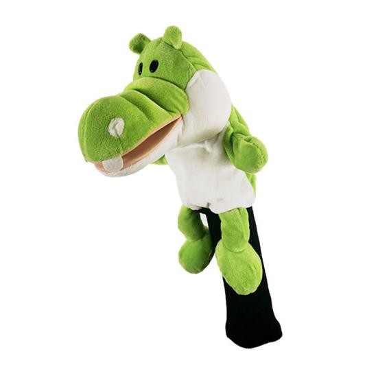 Чехол на голову клюшки для гольфа мягкий чехол для водителя с изображением животного плюшевый лев/тигр/бегемот/обезьяна/овца аксессуар для гольфа