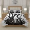 N-Naruto U-Uzumaki N-Naruto Anime Duvet Cover Set Bedding Microfiber Kids Teens Bedroom Twin Full Queen King Size