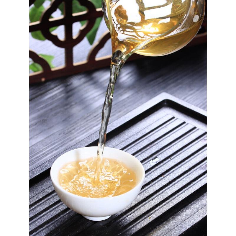 500 г ароматизированного пуэра с ароматом горной орхидеи, зеленый чай «Первое весеннее солнце»