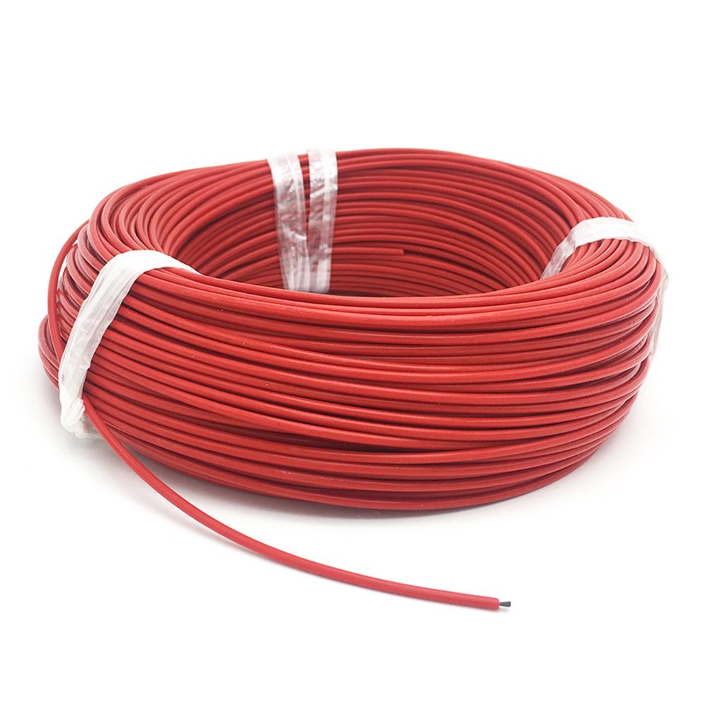 100m Fluoroplastic Infrared Carbon Fiber Heating Cable with WiFi Smart Thermostat Set 12K Underloor Heating Wire with Smart Thermostat Suit