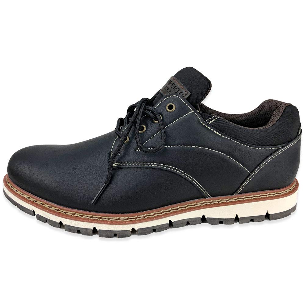 Liberto Edwin Водонепроницаемая и Повседневная Обувь Размер Мужской Нескользящая (Черный, 26,5 см.)