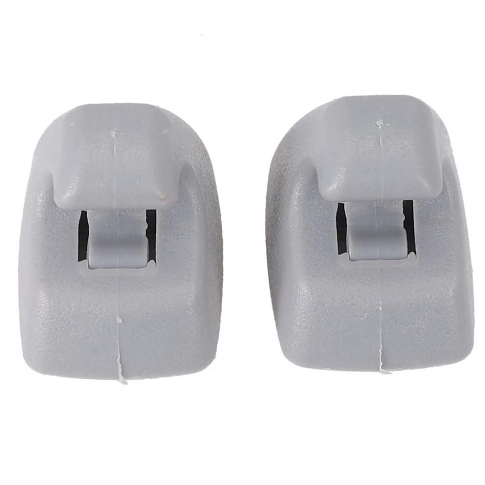 2 шт. Серый крючок-зажим для солнцезащитного козырька для Chevrolet Cruze Sonic Spark 95994975