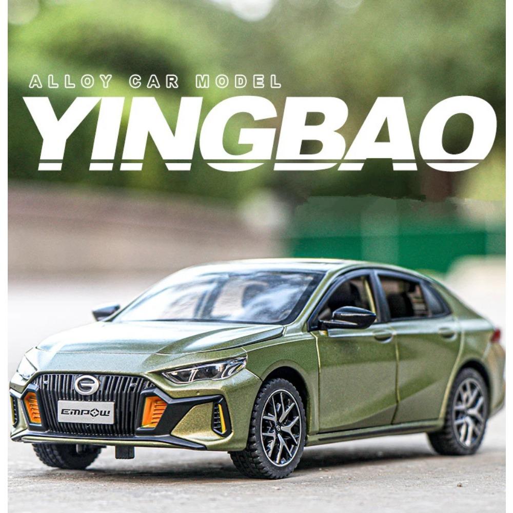 1/24 GAC Motor EMPOW 55 Купе Сплав Модель автомобиля Литой металл Уличные спортивные автомобили Модель автомобиля Звук и свет Симуляция Детская игрушка Подарок