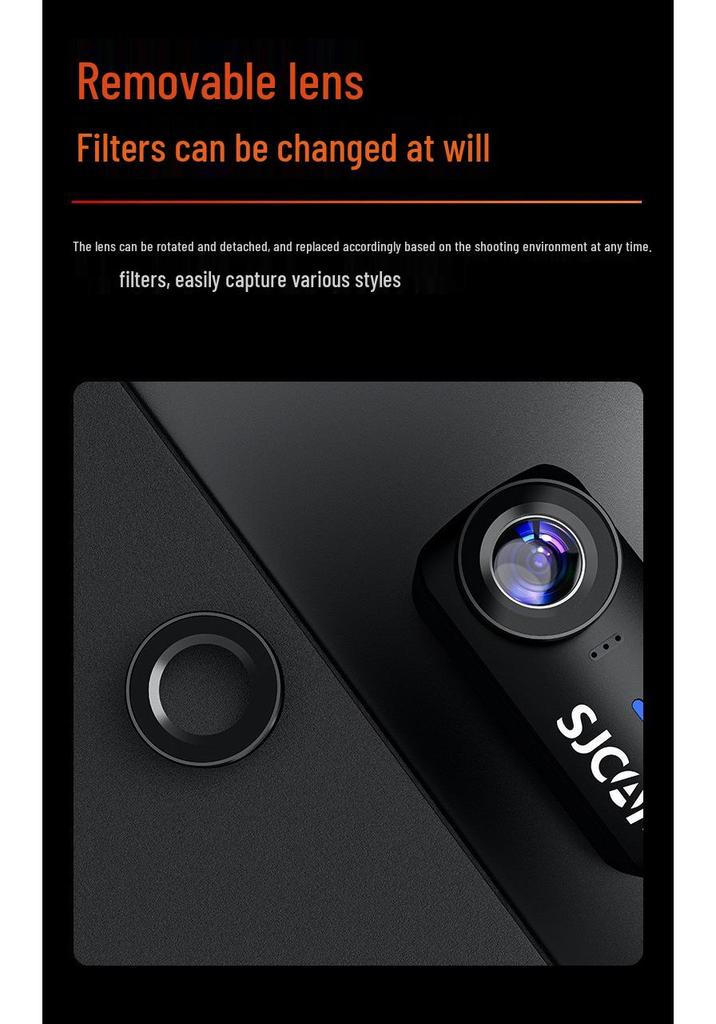 SJCAM C110+ 4K Мотоциклетная экшн-камера «Большой палец» для FPV-съемки