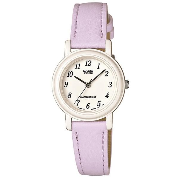 Casio LQ-139L-6BJH [Standard Watch] Round Watch Purple Resin Analog