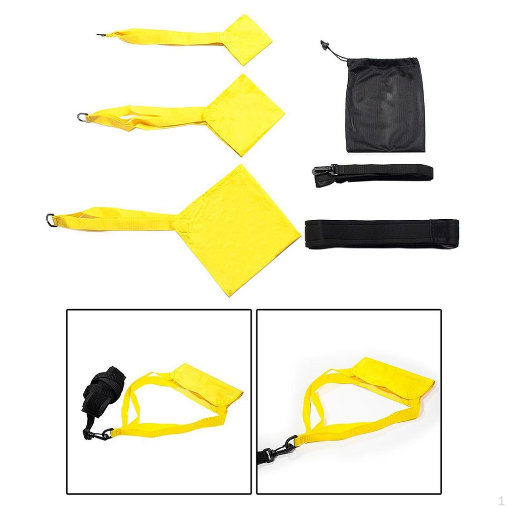 Парашют для плавания, тренажер-инструмент, портативное снаряжение для плавания с сопротивлением