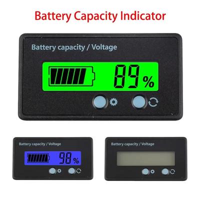 1 шт. с сигнализацией, индикатор заряда батареи, DC 12V 24V 36V 48V 60V 72V, индикатор емкости батареи в процентах, пластик