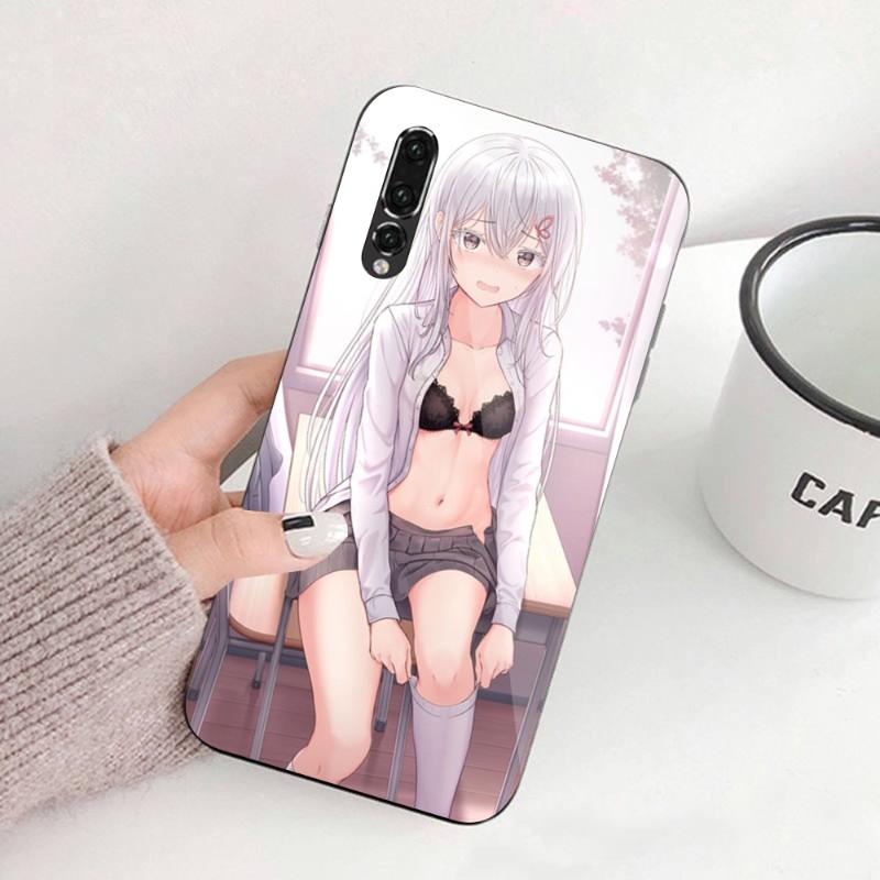 Чехол для телефона Echidna ReZero для Huawei P50 P40 P30 P20 Pro Mate 40 30 20 Pro Nova 9 8 7 из поликарбонатного стекла