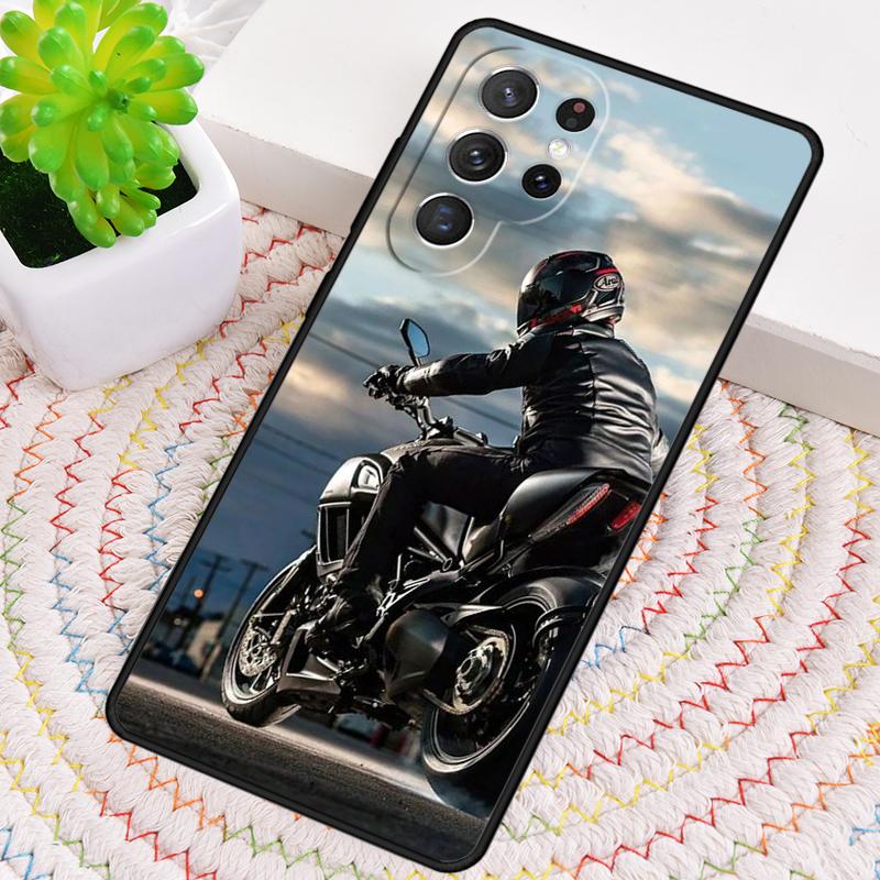 Крутой чехол для телефона с мотоциклом для Samsung Galaxy note 10 pro S26 Ultra S23 S24 FE S25 S21 S22 PLUS ударопрочный