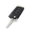 S For Vw Volkswagen Golf 4 5 Jetta Passat Cc Tiguan Polo Beetle Skoda Flip Remote Key Shell Fob 3 Button Car Key Case