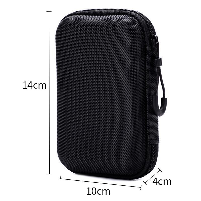 EVA Multipurpose Storage Case for Earphones, Hard Drives, Bluetooth Headsets, Cables, and Chargers