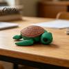 Подвижная игрушка-черепаха, 3D-печатное украшение, миниатюрная фигурка с суставами, милая прочная скульптура, мини-игрушка-антистресс для детей и взрослых, настольный аксессуар