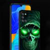 Black Case for Samsung Galaxy A52 A73 5G A33 A12 A53 A22 A13 4G A24 A14 A23 A54 A70 Soft Phone Cover Grim Reaper Skull Skeleton