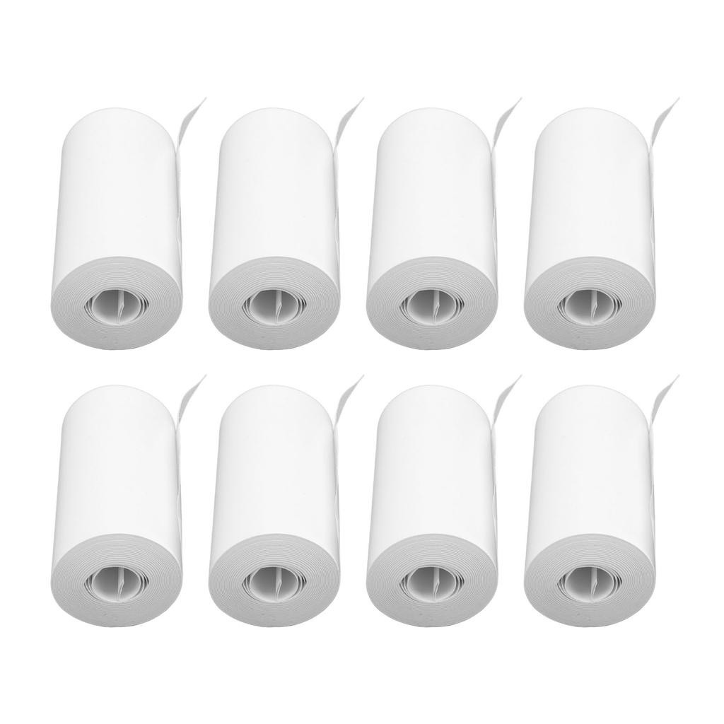 20 шт. рулонов термобумаги, портативный набор для заправки, печать для камеры, заметок, этикеток, 57x25 мм