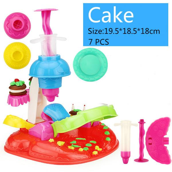 Kids Play Dough Creative 3D Educational Modeling Clay Plasticine Tools Kit DIY Design Play Doh for Girls Boys