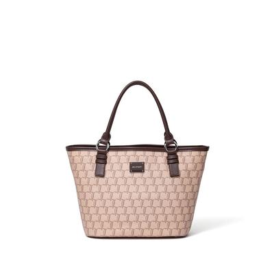 Сумка-тоут Jill Stuart "Brunch" Логотип бренда Повседневная JSLH5BH1 Шоколадная Женская